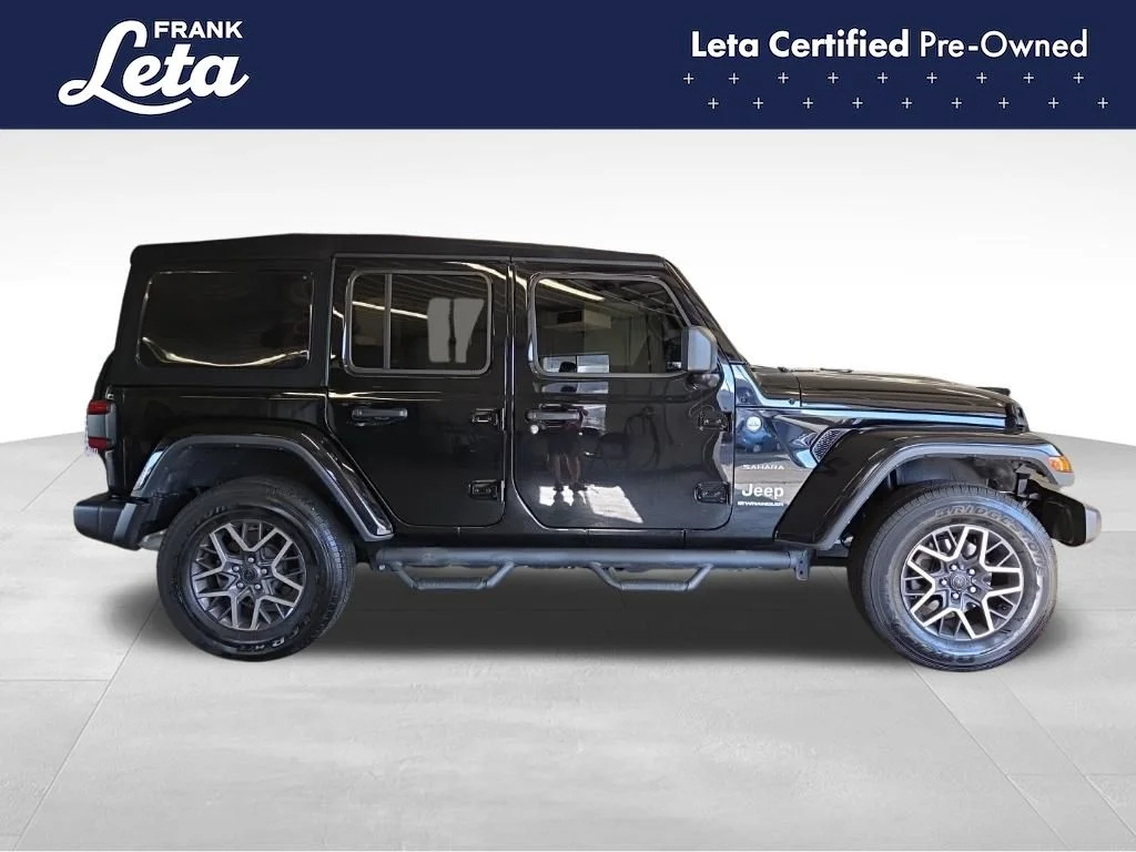 Used 2024 Black Jeep Sahara image 7