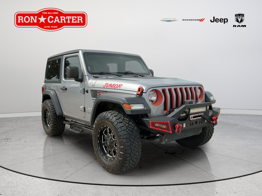 Used 2020 Silver Jeep Sport S image 1