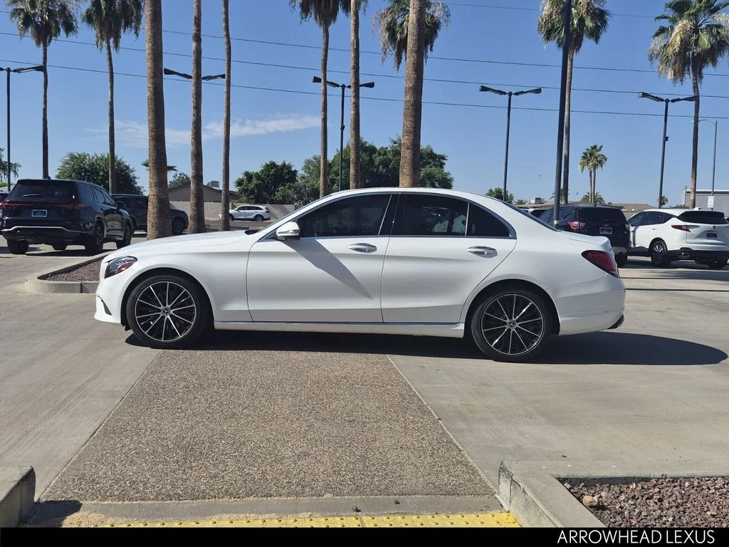 Used 2021 White Mercedes-Benz C 300 image 3