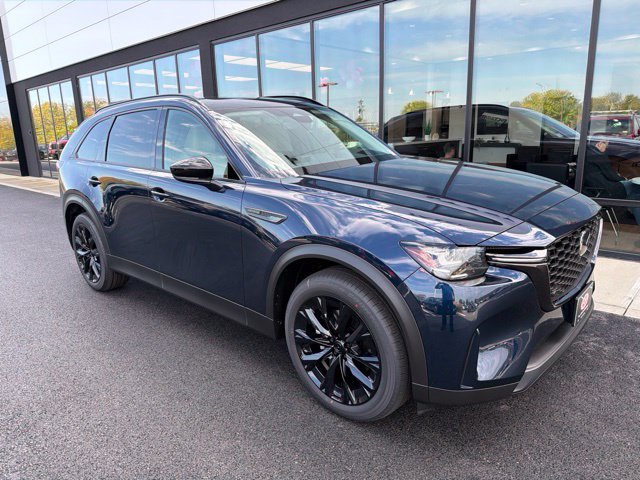 New 2026 Deep Crystal Blue Mica Mazda 3.3 Turbo Premium Sport AWD image 1