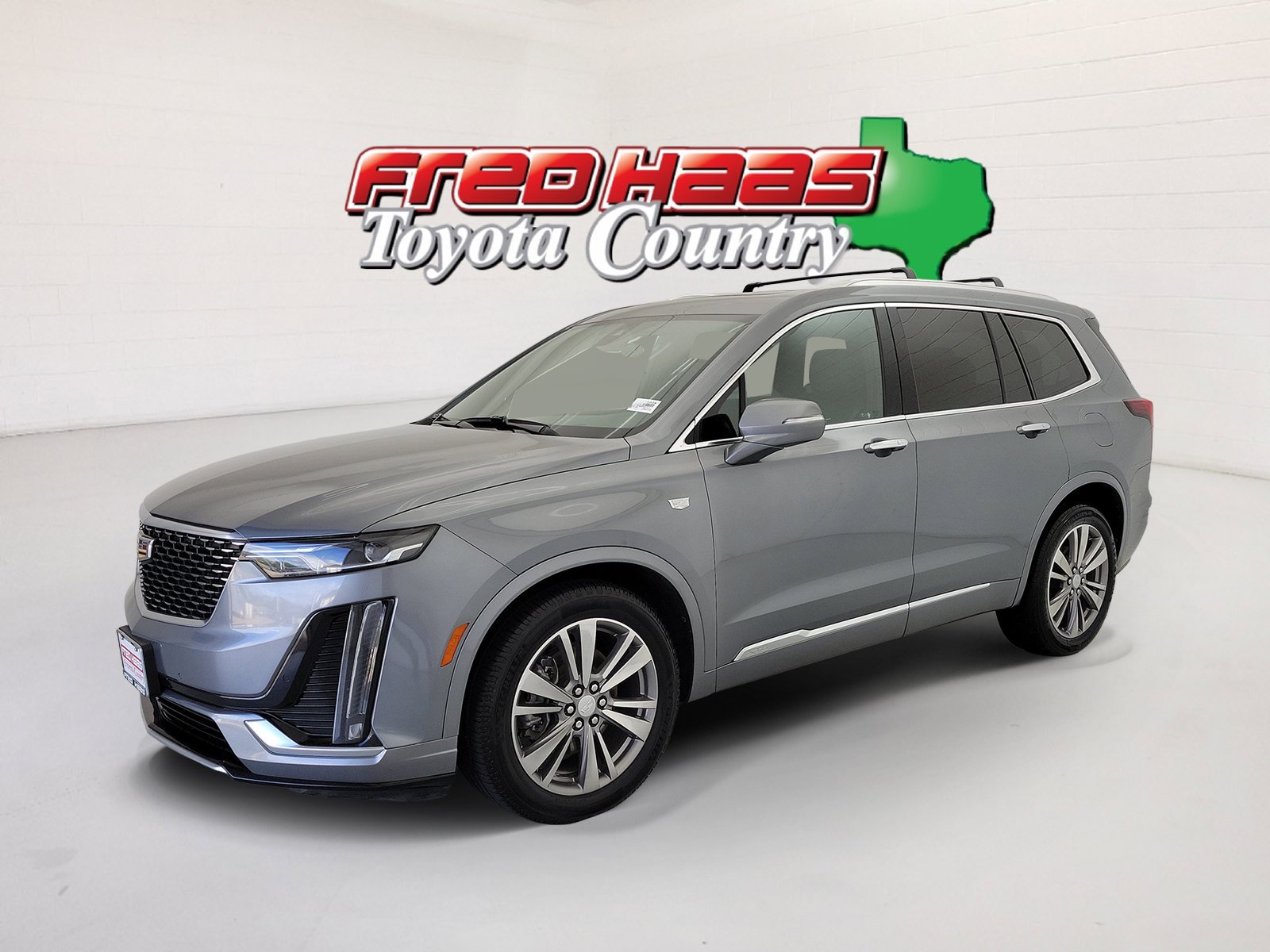 Used 2022 Satin Steel Metallic Cadillac Premium Luxury image 1