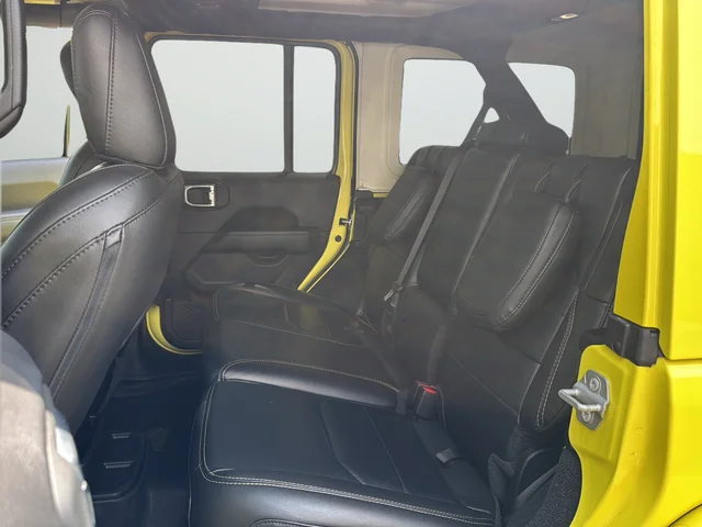 Used 2023 Yellow Jeep Sahara 4xe image 27