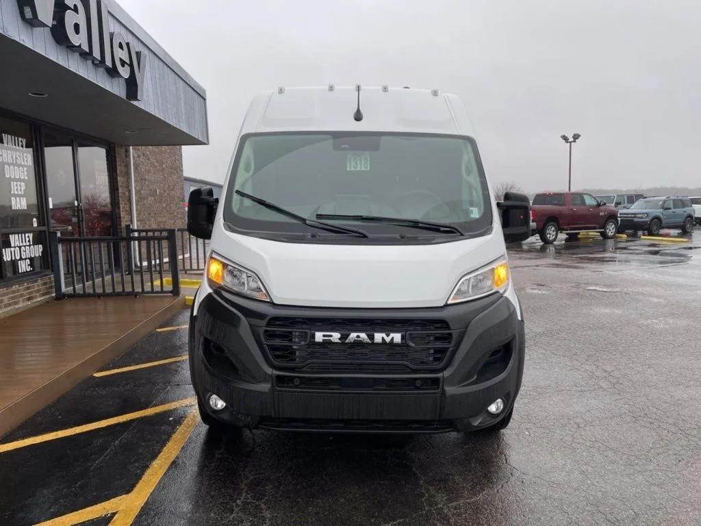 New 2025 Bright White Clearcoat RAM High Roof image 2