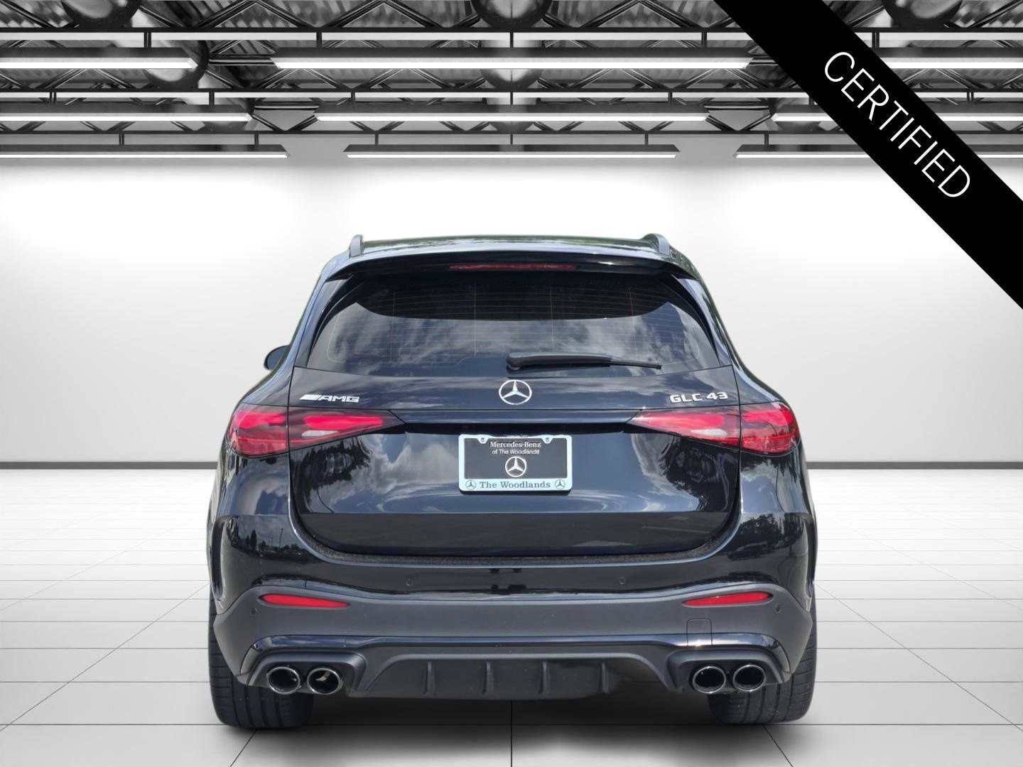 Certified Used 2024 Obsidian Black Metallic Mercedes-Benz GLC 43 AMG® image 8