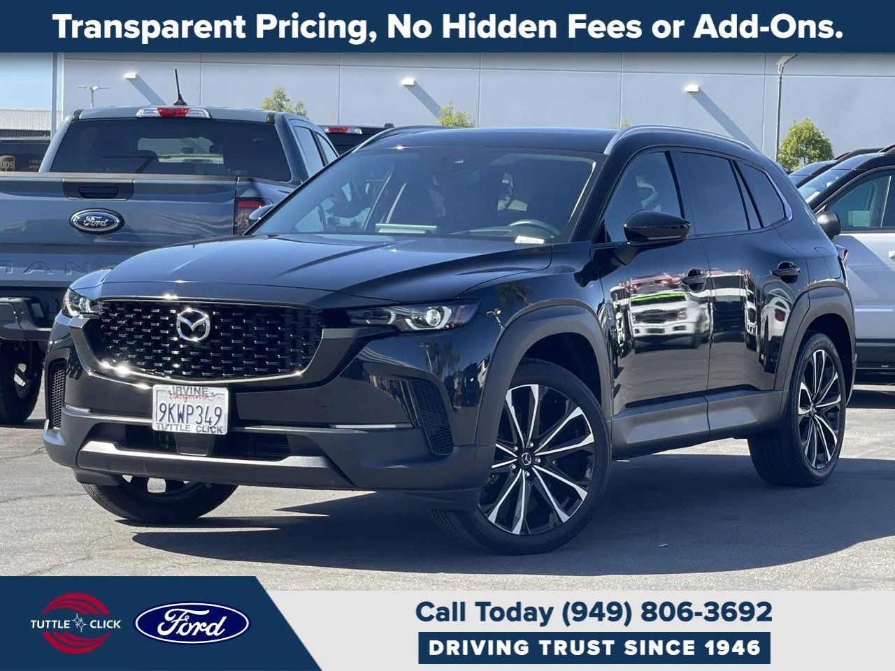 Certified Used 2024 Jet Black Mica Mazda 2.5 S Premium Plus Package image 1