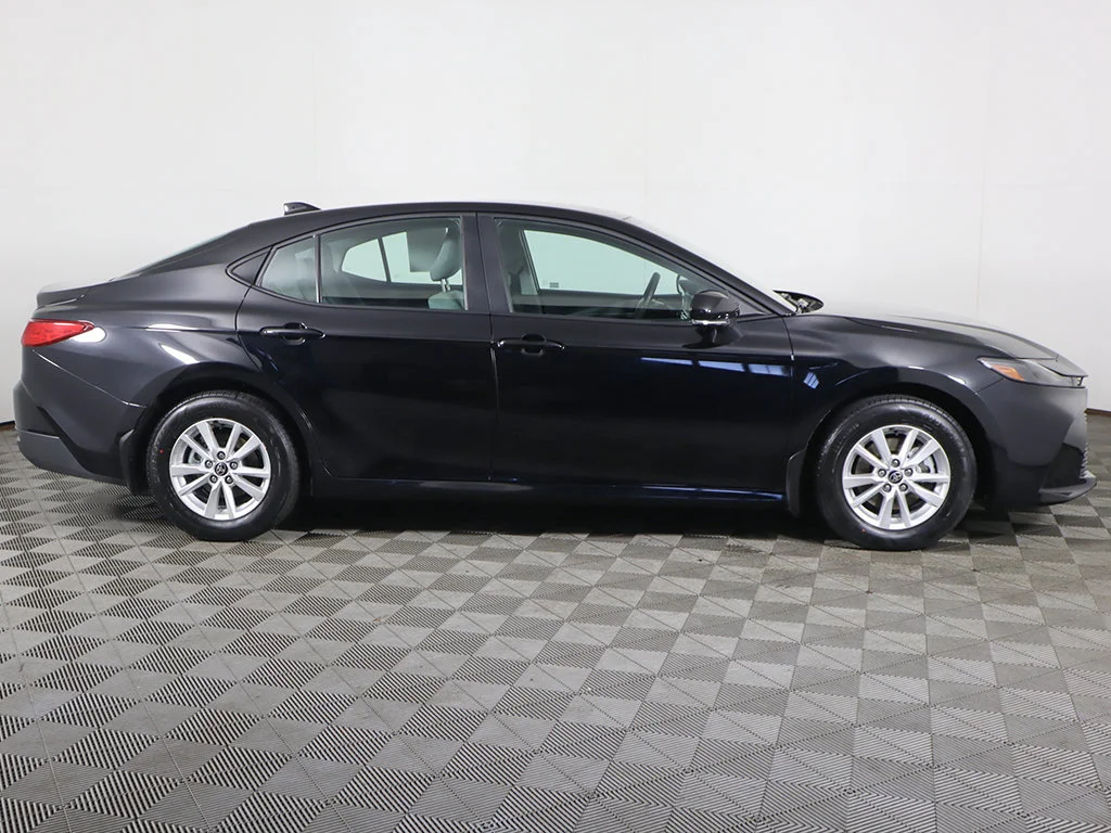 Used 2025 Midnight Black Metallic Toyota LE image 16