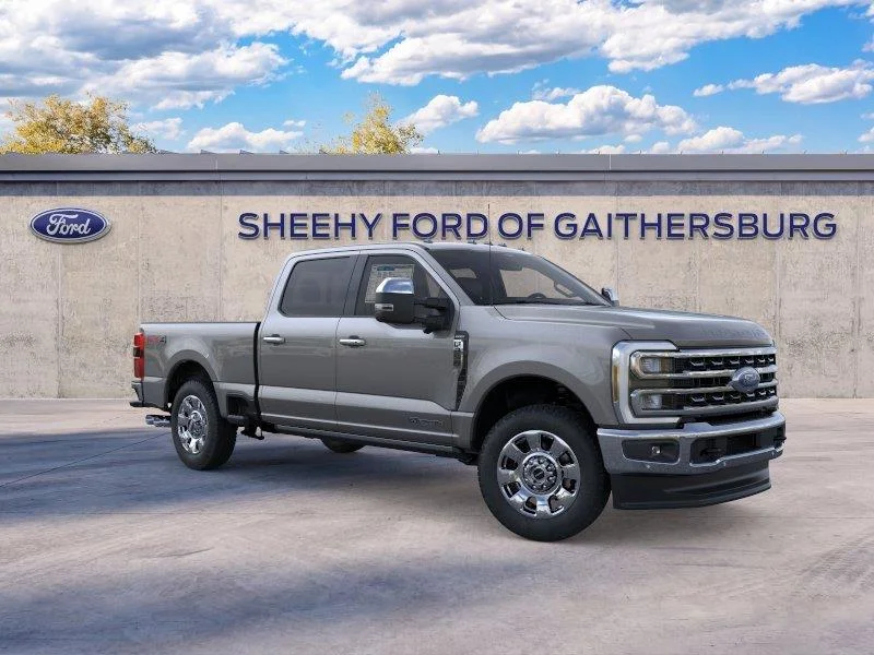 New 2026 Carbonized Gray Metallic Ford LARIAT image 1