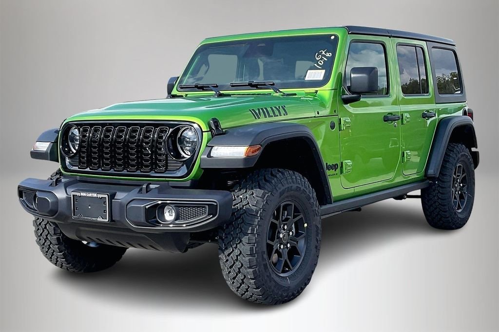 New 2026 Jeep Wrangler Willys 4D Sport Utility