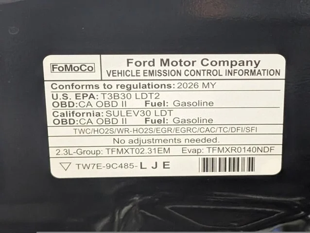 New 2026 Shadow Black Ford Big Bend® image 48