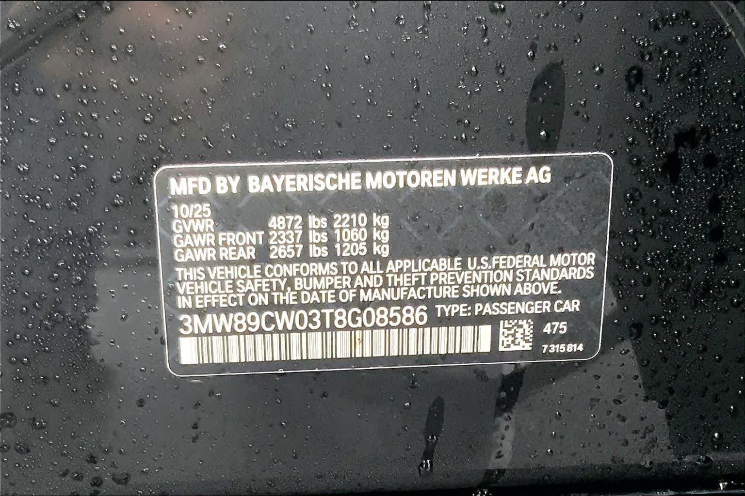Used 2026 Black Sapphire Metallic BMW 330i NA xDrive image 18