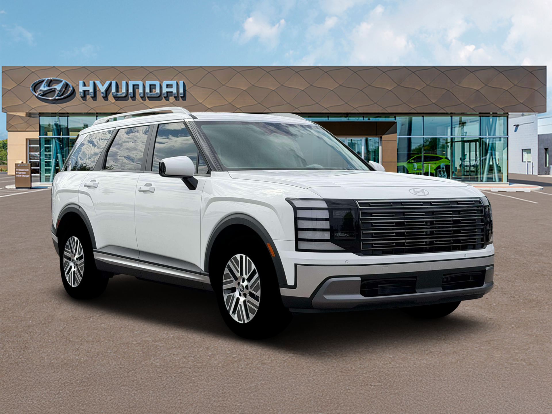 New 2026 White Hyundai Blue SEL 8P image 11