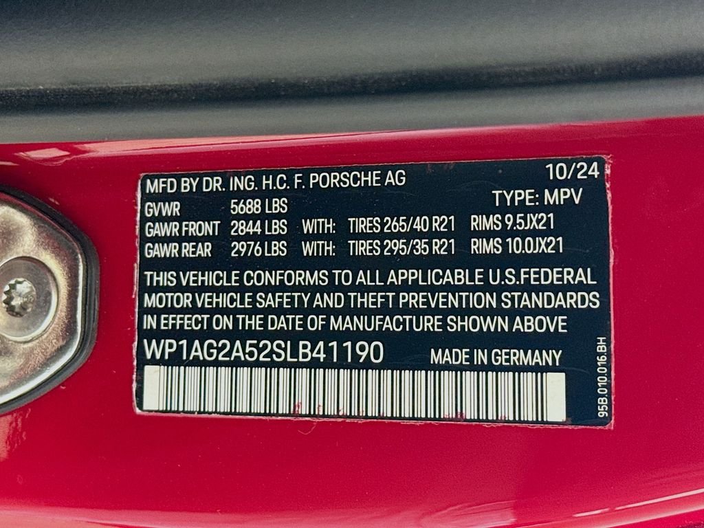 Used 2025 Red Porsche S image 33