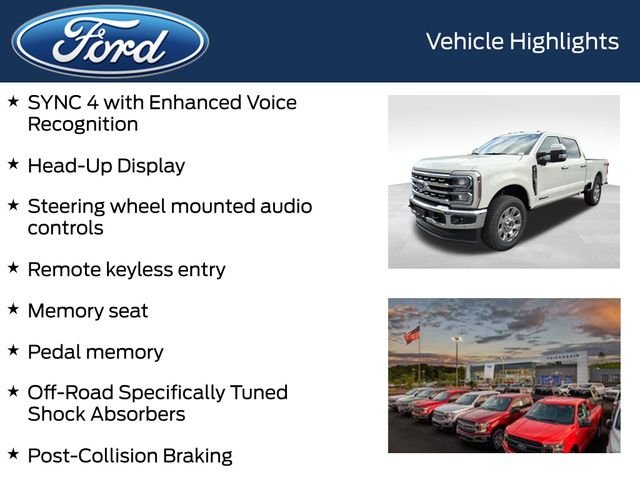New 2026 Star White Metallic Tri-Coat Ford Lariat image 12