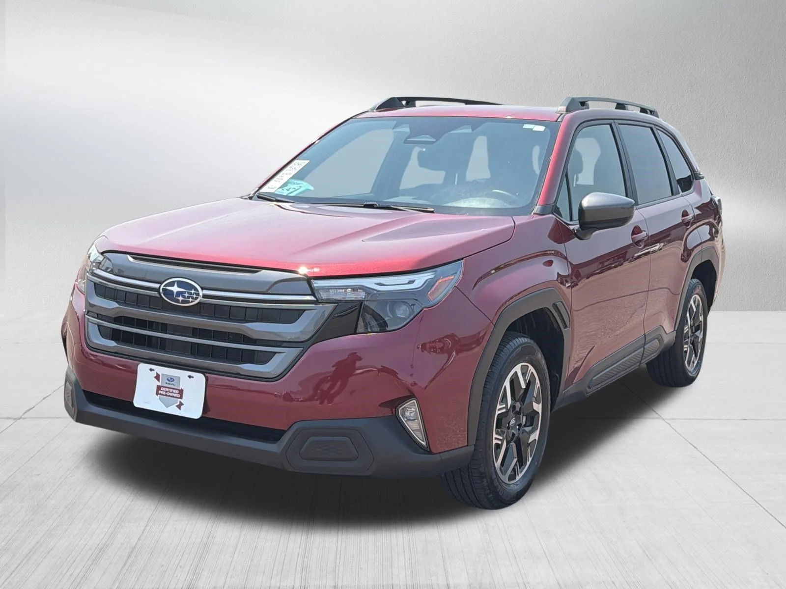Certified Used 2025 Crimson Red Pearl Subaru Premium image 3