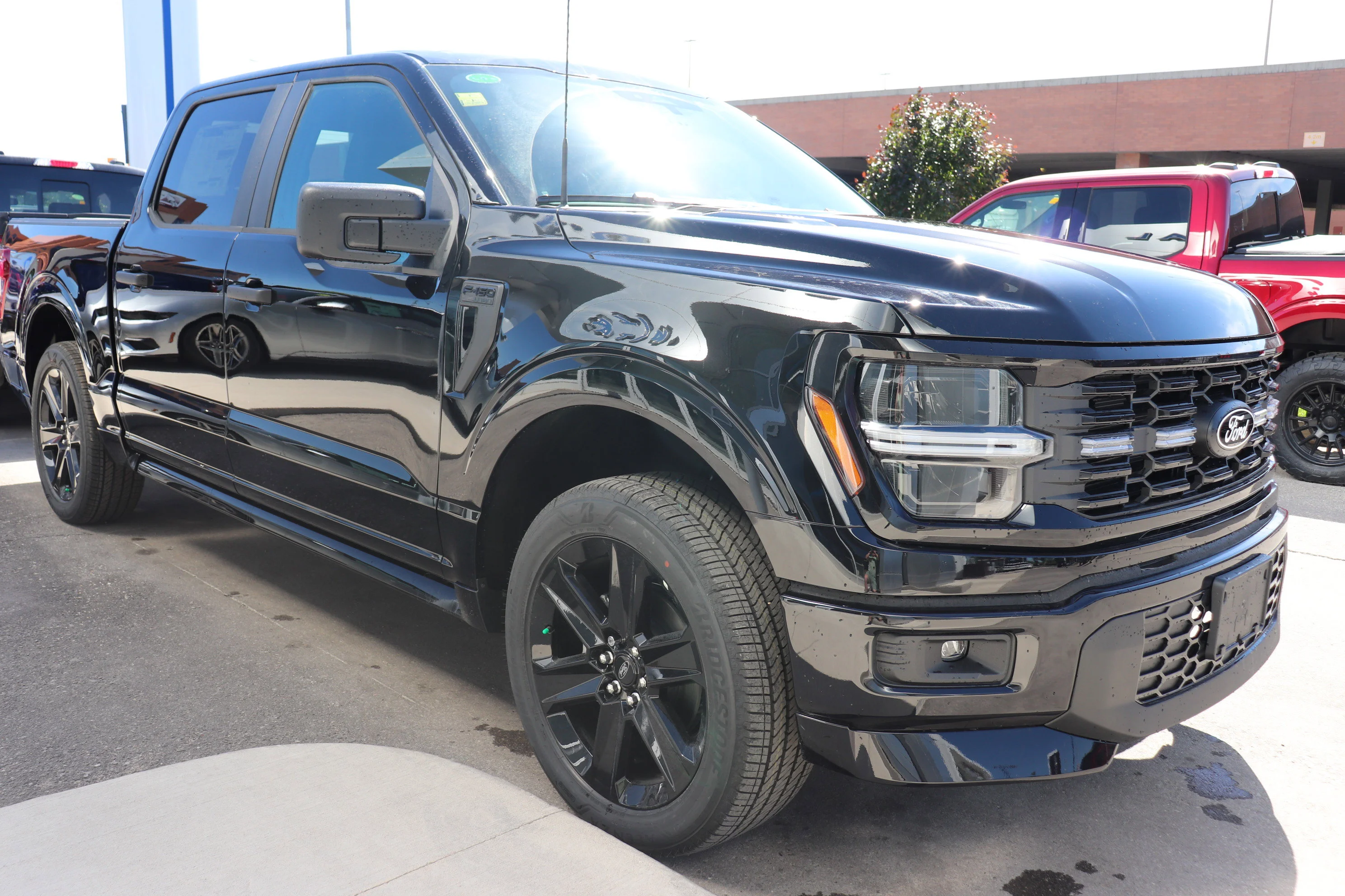 New 2026 AGATE BLACK METALLIC Ford STX image 6