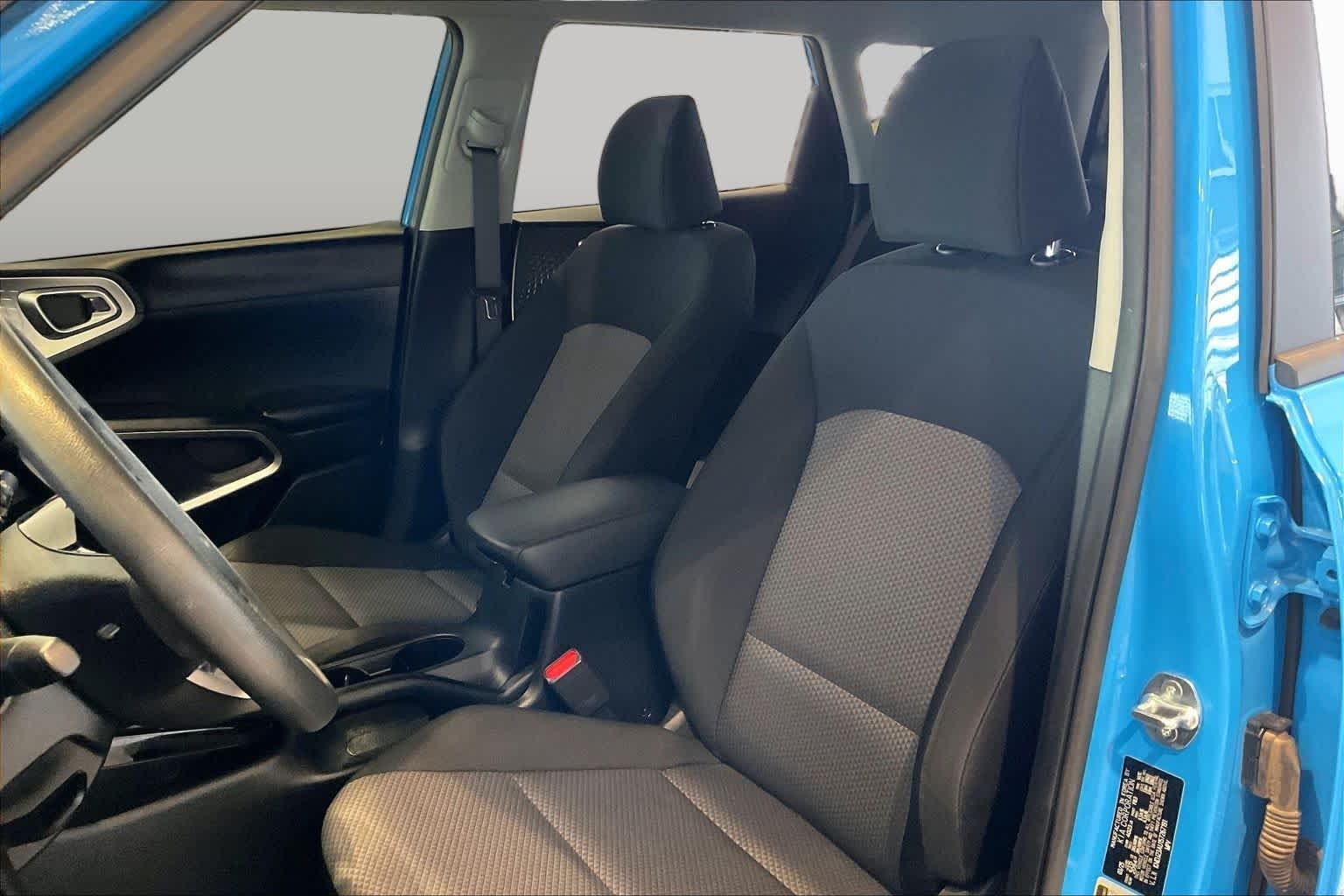Used 2025 Surf Blue w/Black Roof Kia S image 8