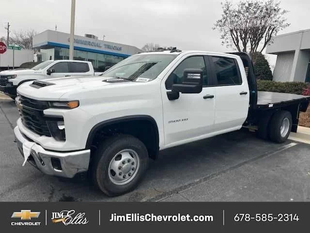 New 2026 Summit White Chevrolet Work Truck image 3
