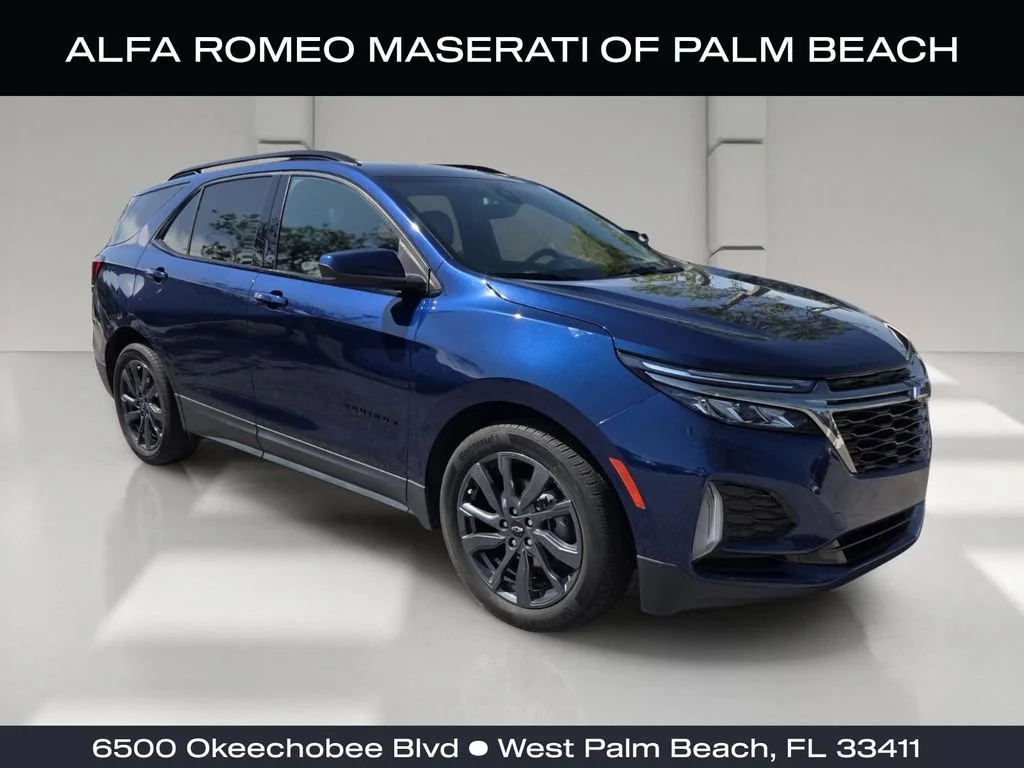 Used 2022 Blue Glow Metallic Chevrolet RS image 1