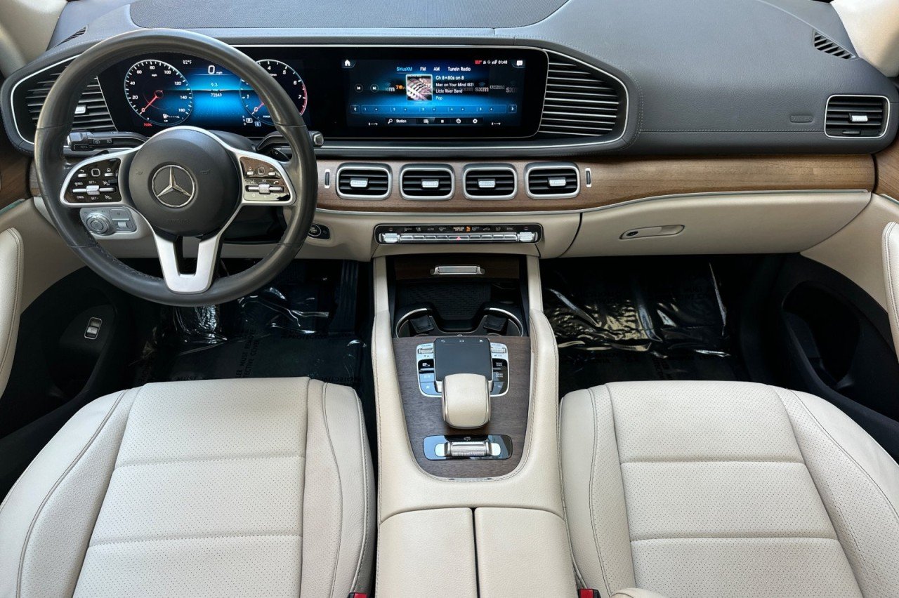 Used 2020 Lunar Blue Metallic Mercedes-Benz GLS 450 image 12