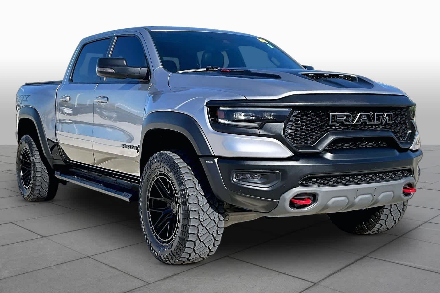 Used 2021 Billet Silver Metallic Clearcoat Ram TRX image 3
