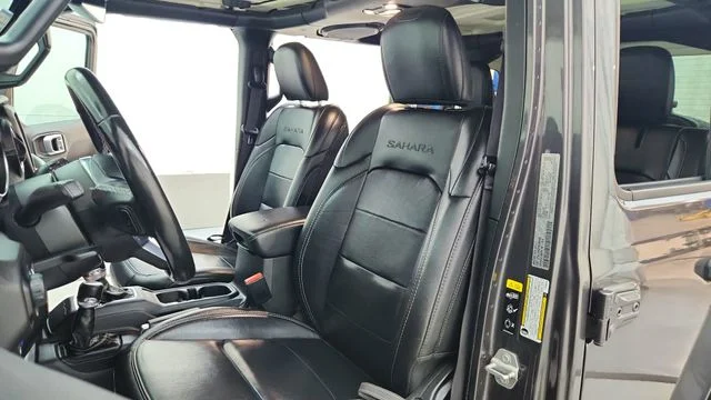 Used 2023 Gray Jeep Sahara 4xe image 18