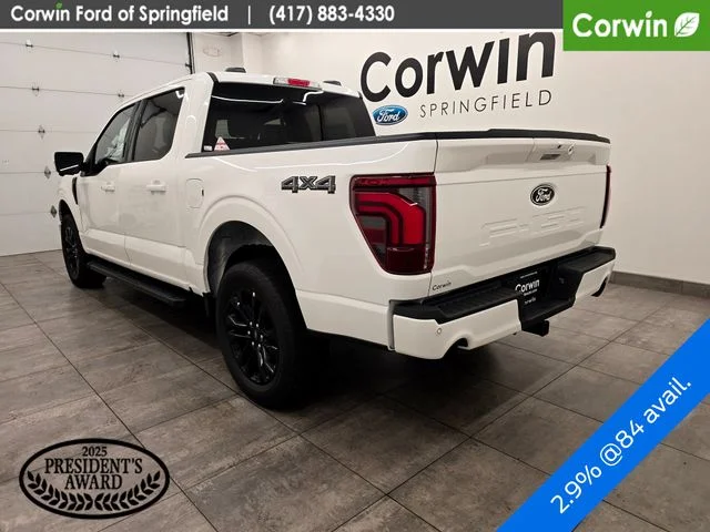 New 2026 Star White Metallic Tri-Coat Ford Lariat® image 4