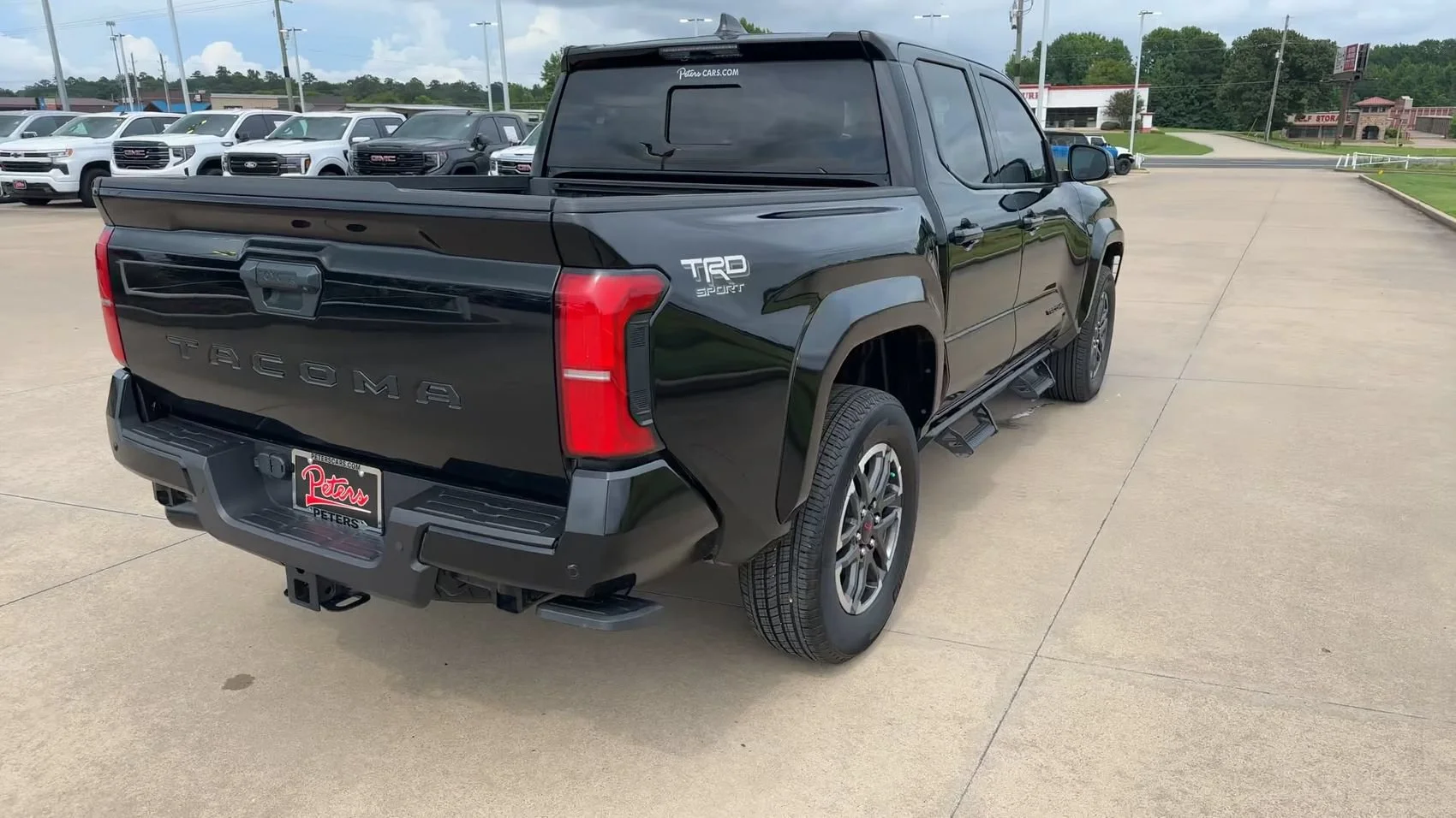 Used 2025 Black Toyota TRD Sport image 7