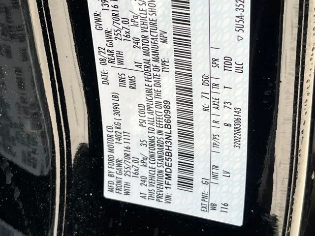 Certified Used 2022 Black Ford Base image 23