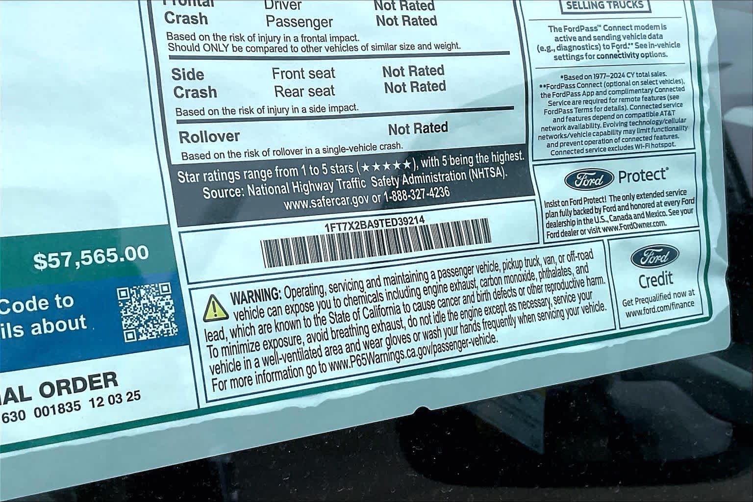 New 2026 Oxford White Ford F-250® XL image 21