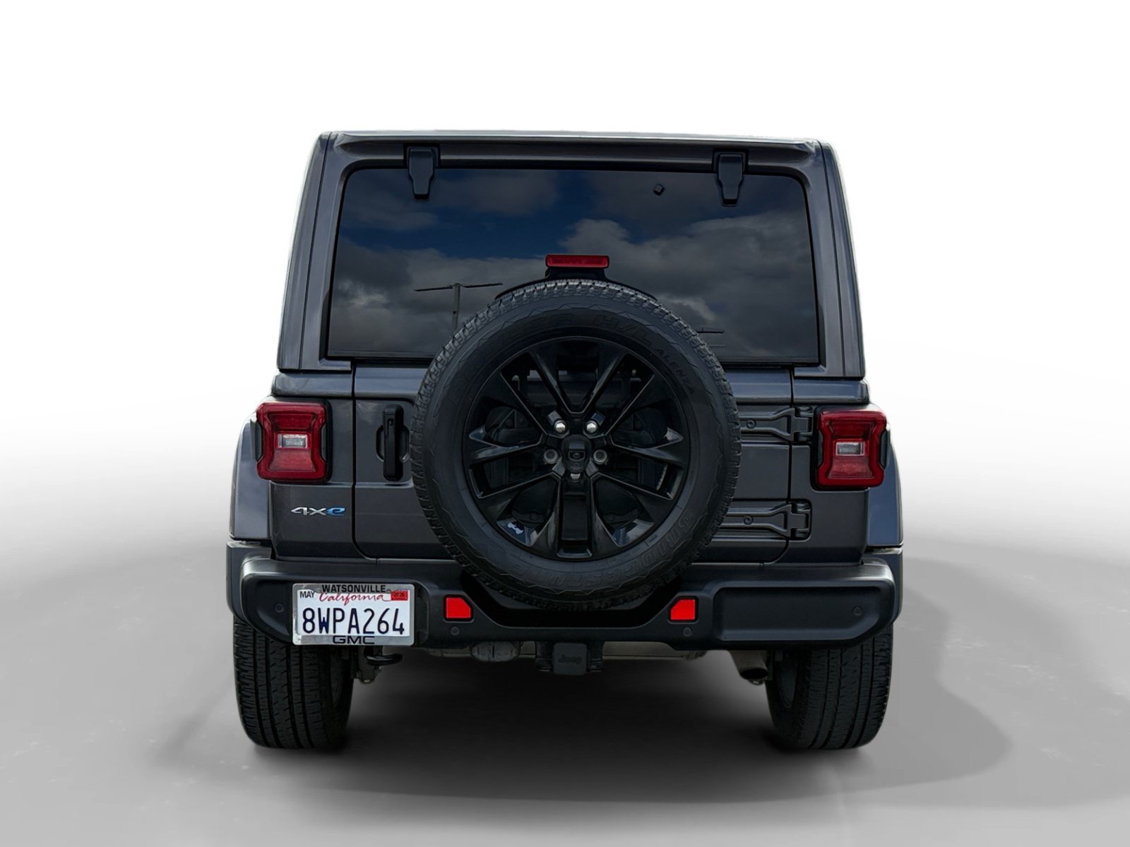 Used 2021 Granite Crystal Metallic Clearcoat Jeep Unlimited Sahara 4xe image 4