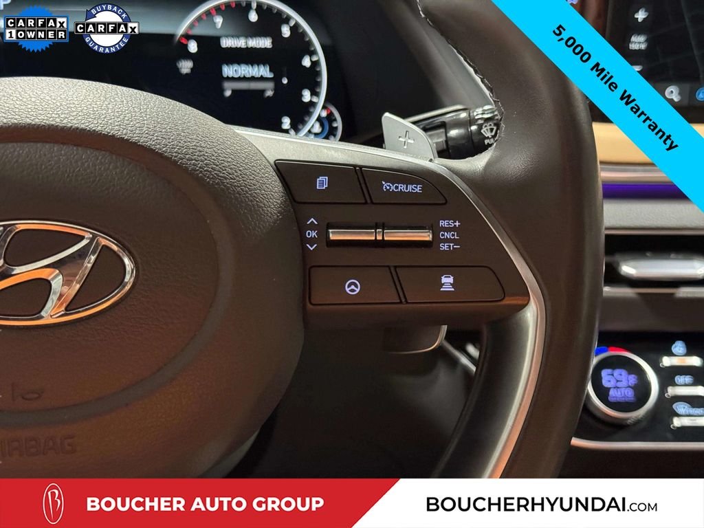 Certified Used 2020 Calypso Red Hyundai Limited image 16