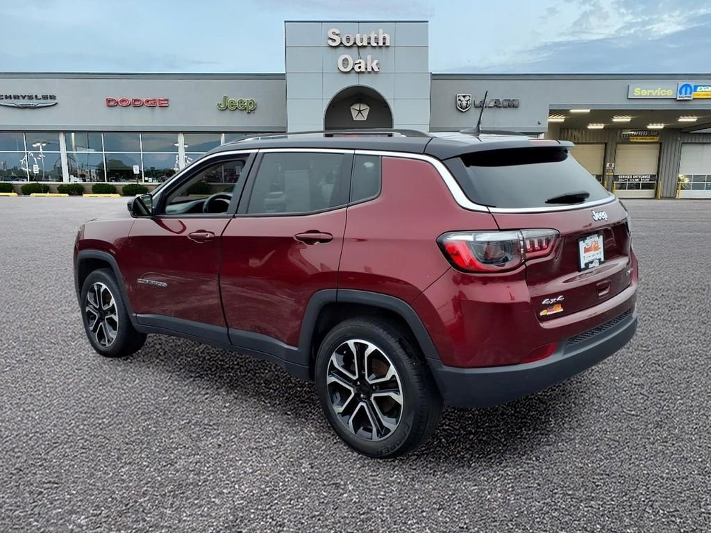 Certified Used 2022 Red Jeep Limited image 4