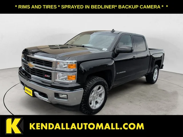 Pre-Owned 2015 Chevrolet Silverado 1500 LT 4WD 4D Crew Cab