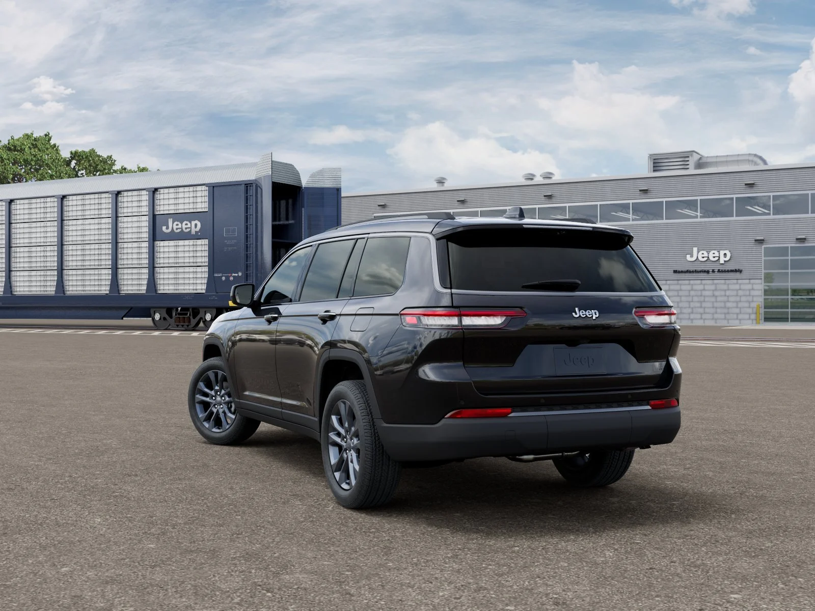 New 2026 Diamond Black Crystal Pearl-Coat Exterior Paint Jeep Limited image 30