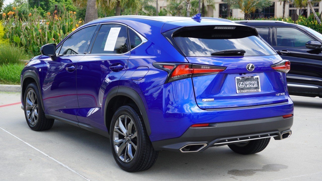 Certified Used 2021 HEAT BLUE CONTRAST LAYERI Lexus NX 300 F SPORT image 8
