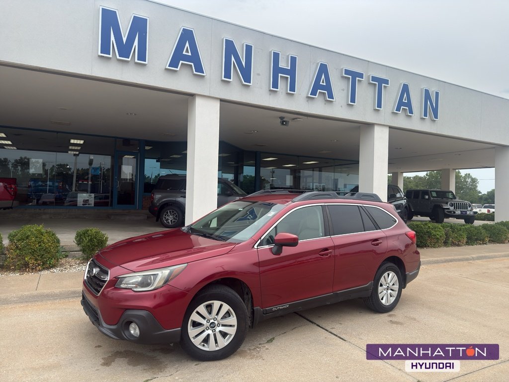 Used 2018 Crimson Red Pearl Subaru Premium image 1