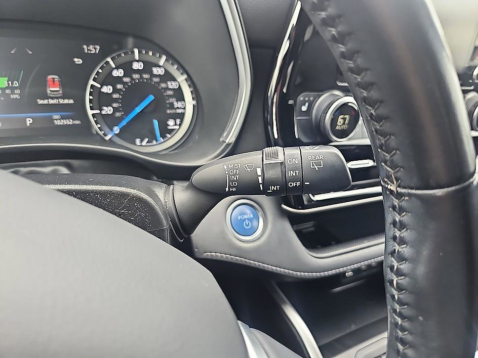 Used 2021 Blizzard Pearl Toyota Hybrid XLE image 22