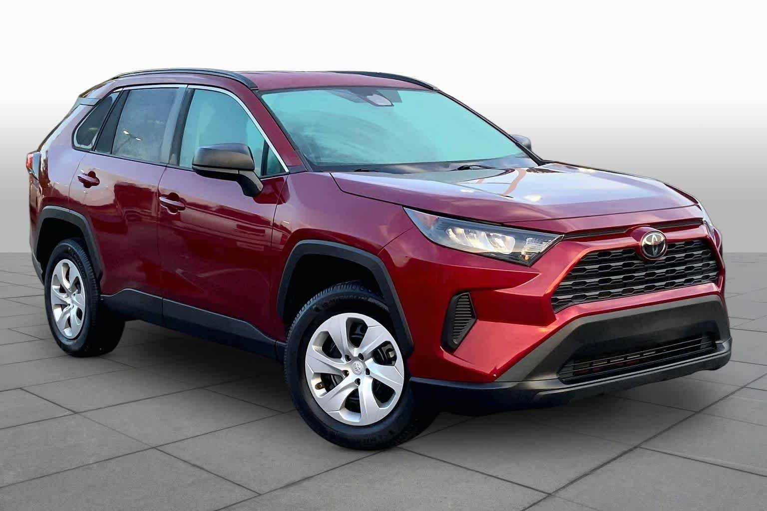 Used 2021 Ruby Flare Pearl Toyota LE image 3