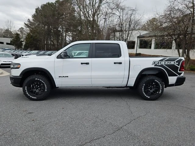 New 2026 Bright White Clear-Coat Exterior Paint RAM Rebel image 4