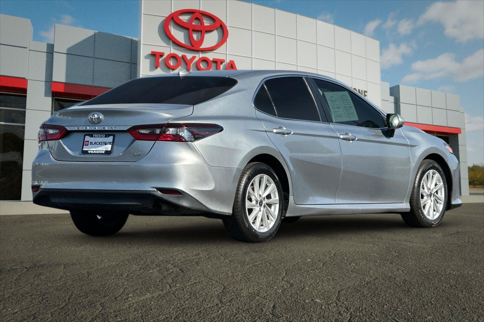 Certified Used 2024 Celestial Silver Metallic Toyota LE image 3