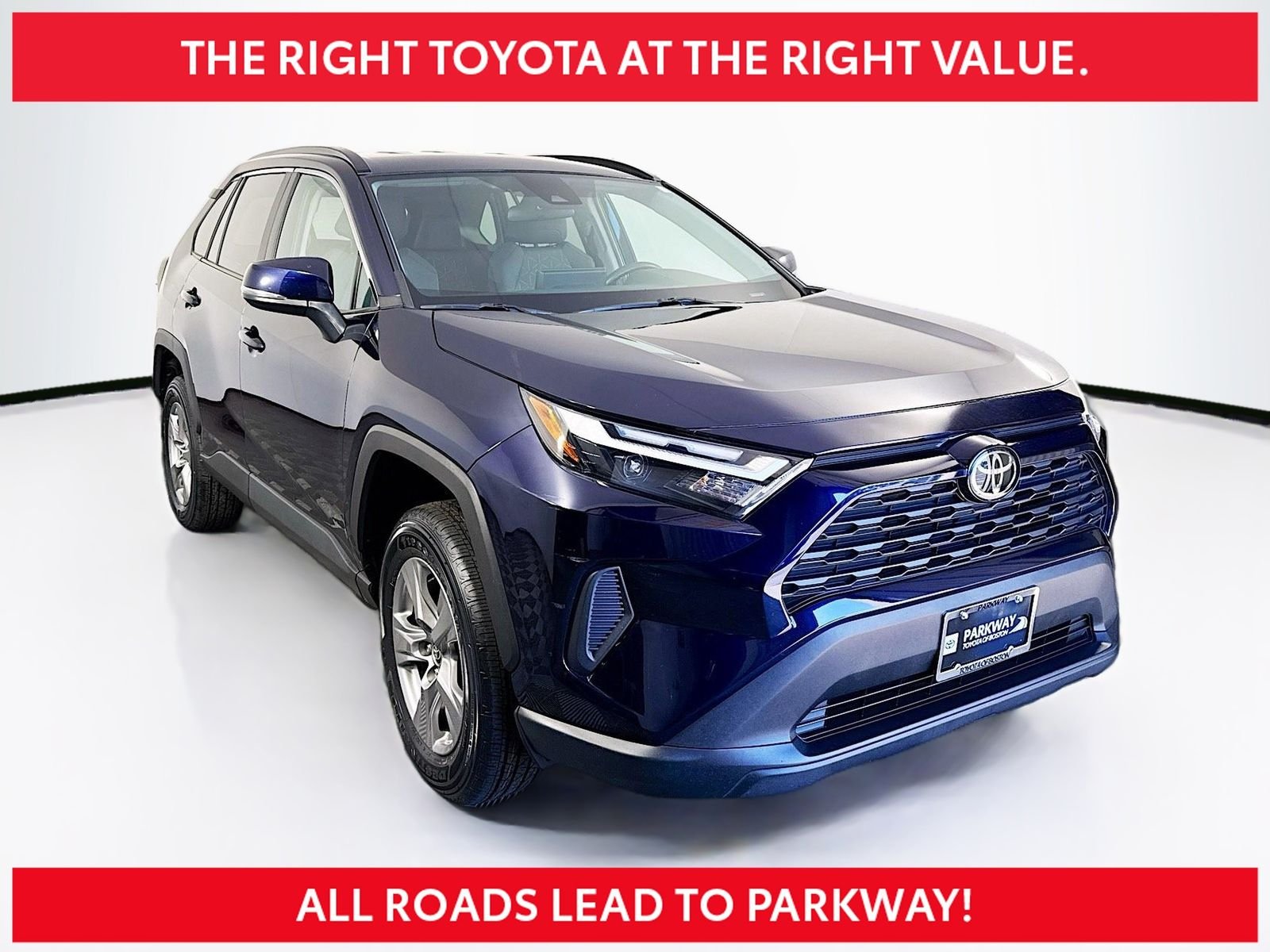 Used 2024 Blue Toyota XLE image 1
