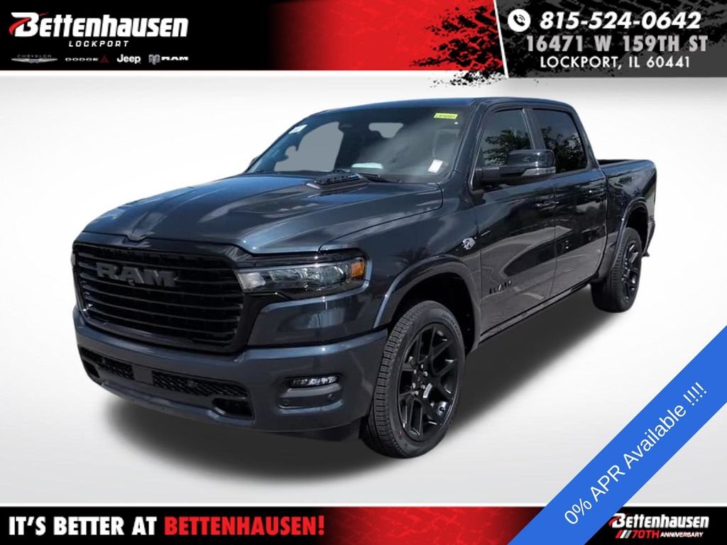 New 2026 Forged Blue Metallic Exterior Paint RAM Laramie image 1