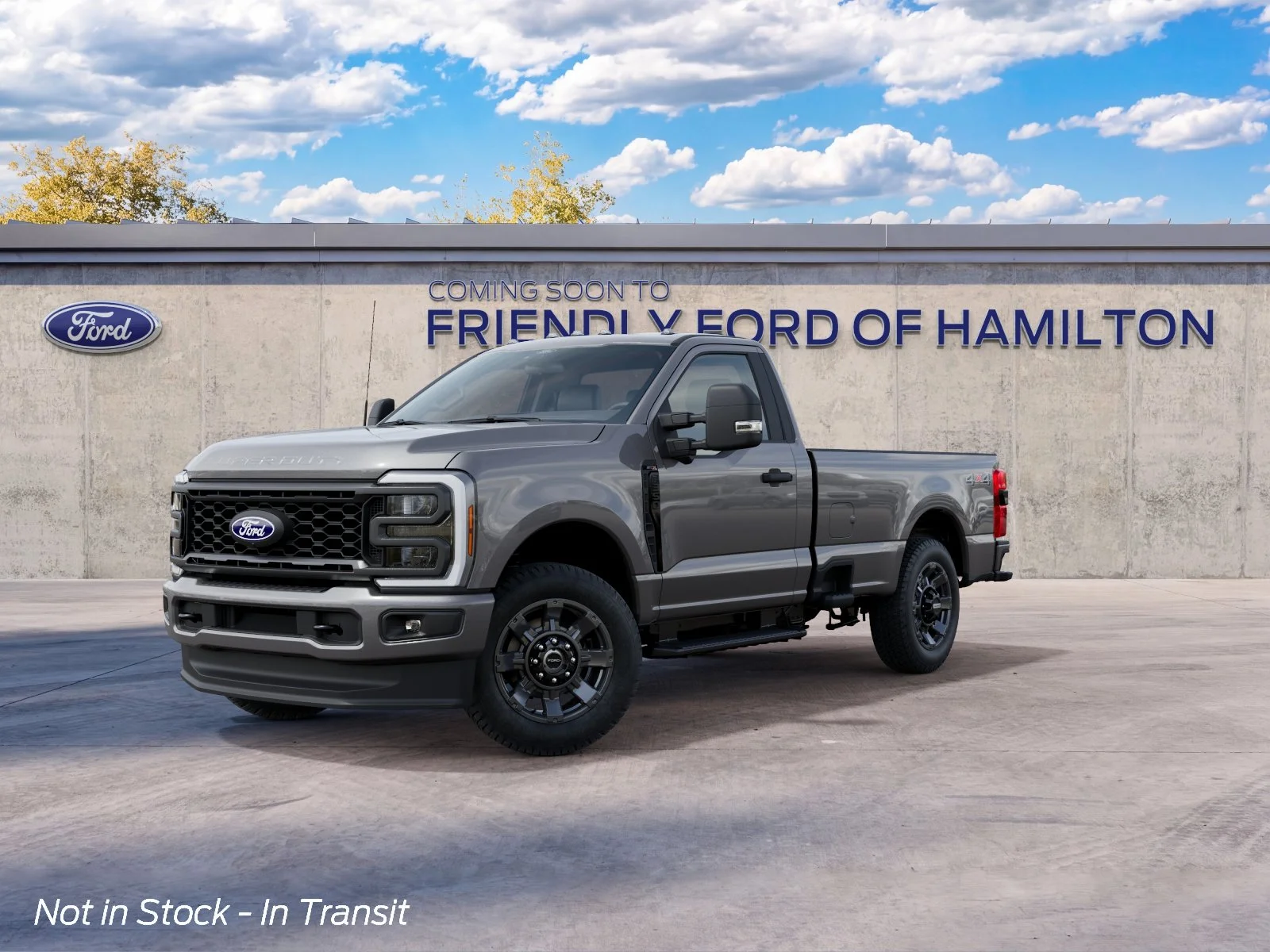 New 2027 Carbonized Gray Metallic Ford F-350® XL image 2