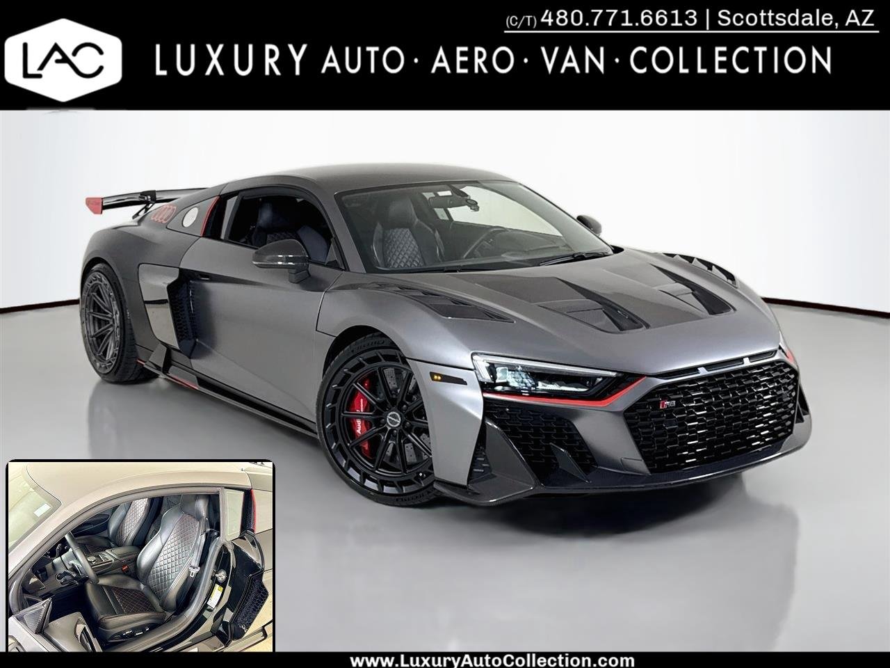 Used 2020 Mythos Black Metallic Audi V10 performance | VF Supercharger | MV Forged wheels | Ryft exhaust image 1