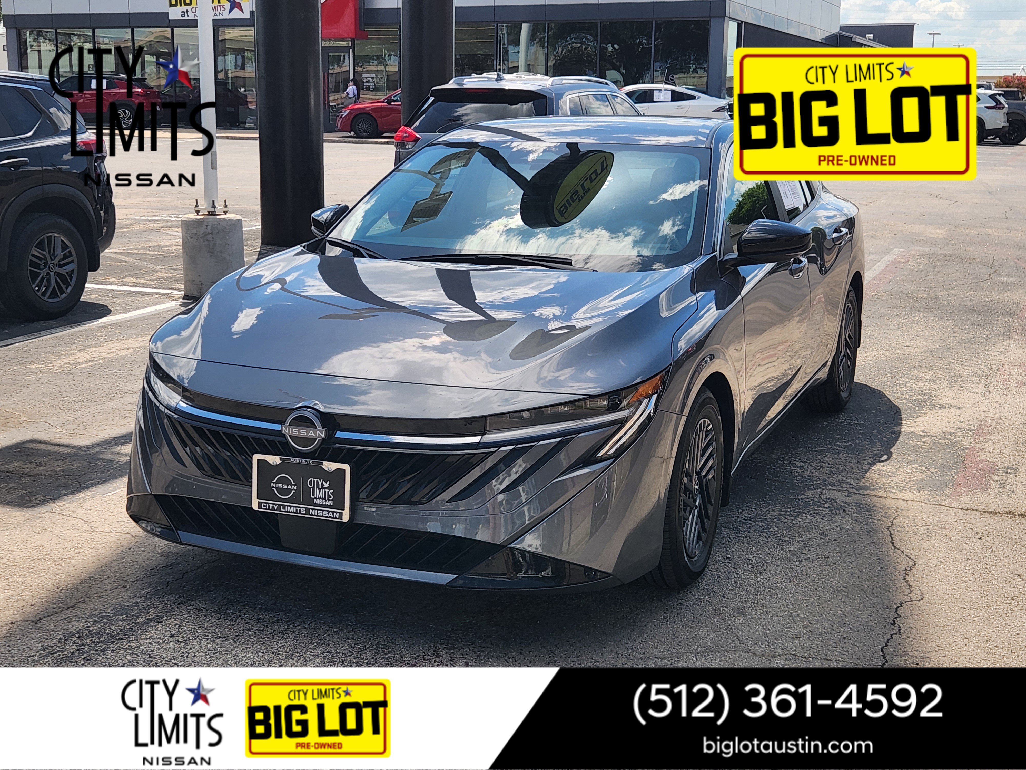 Certified Used 2026 Gun Metallic Nissan SV image 1