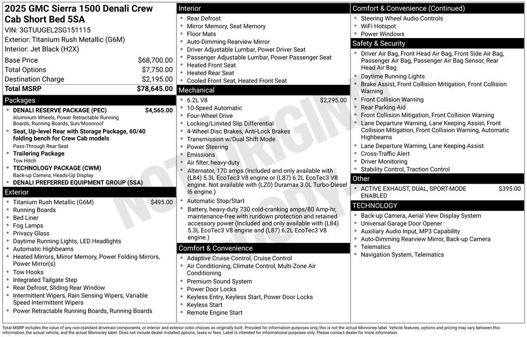Used 2025 Silver GMC Denali image 34