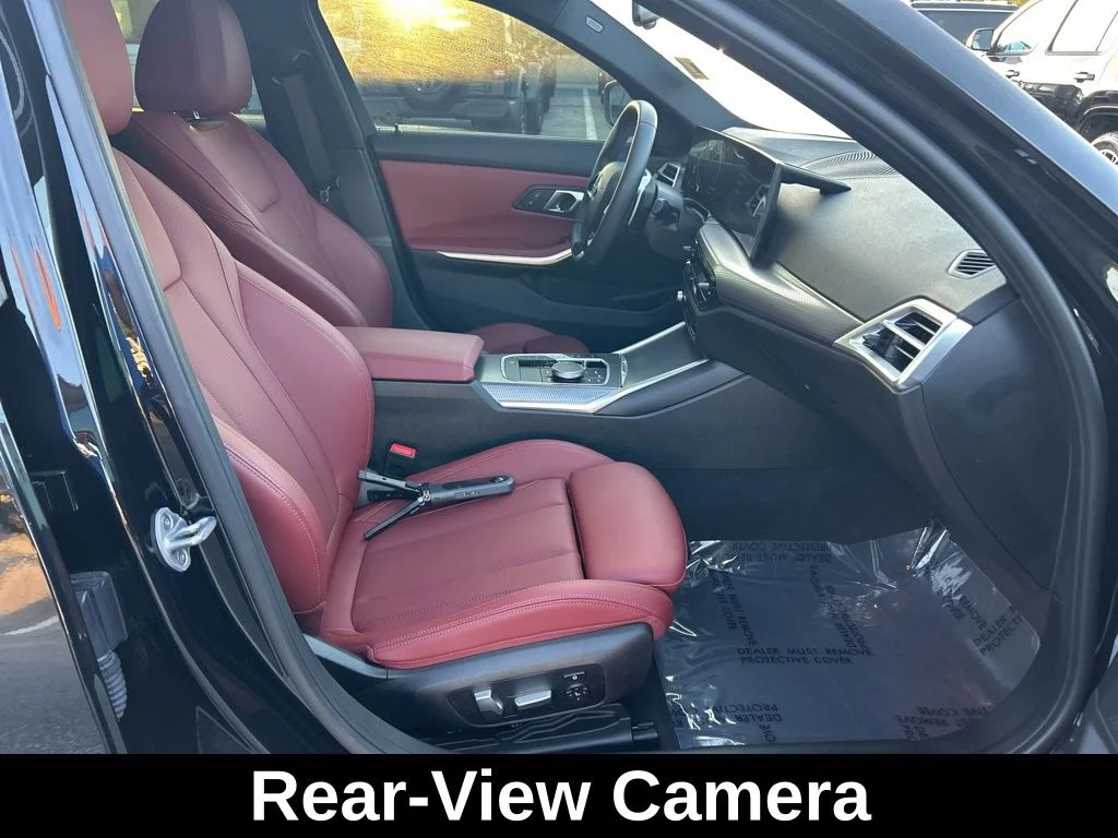 Used 2025 Black BMW 330i xDrive image 23