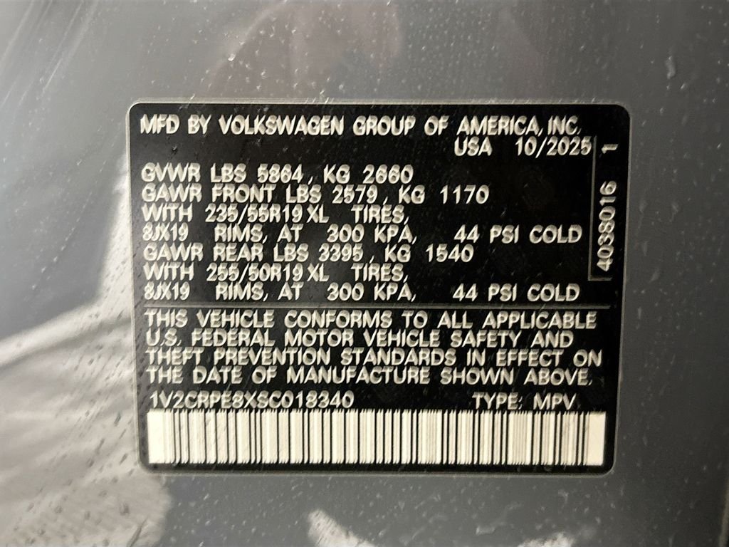 New 2025 Pure Gray Volkswagen Pro image 25