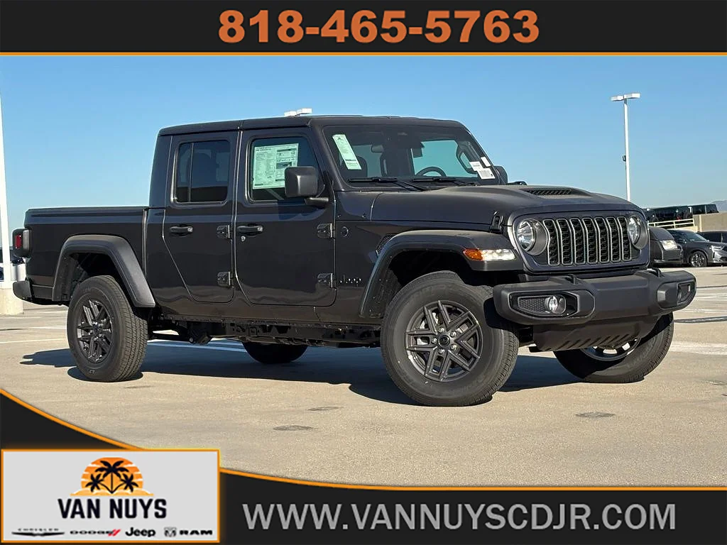 New 2026 Granite Crystal Metallic Clear Coat Jeep Sport S 4x4 image 1
