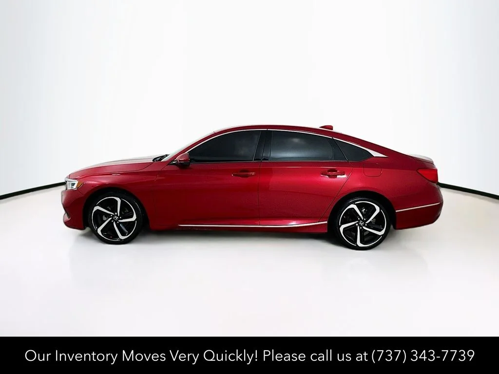 Certified Used 2022 Radiant Red Metallic Honda EX-L image 4